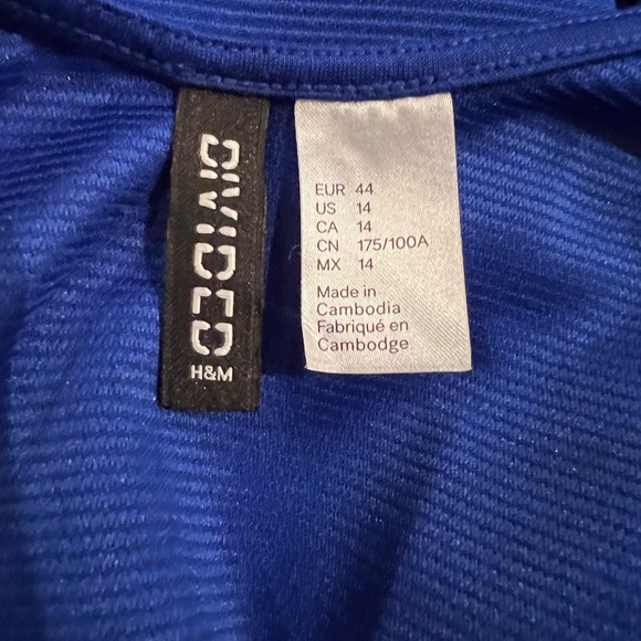 Divided by H&M Royal Blue Skater Dress - Picture 2 of 12